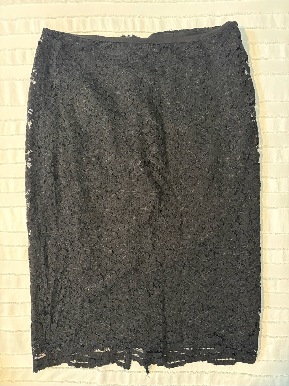 Worthington Black Lace Pencil Skirt
